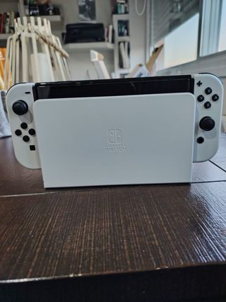 Nintendo Switch OLED Blanca