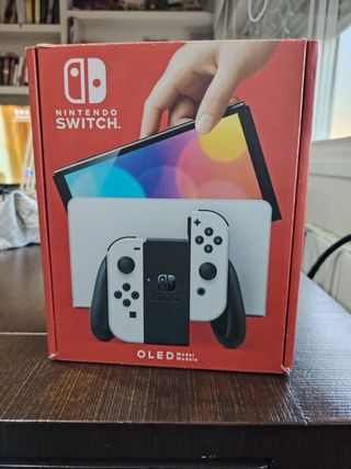 Nintendo Switch OLED Blanca