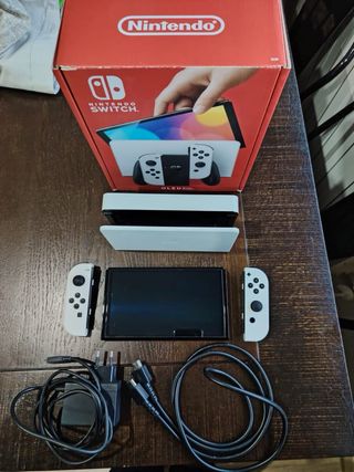 Nintendo Switch OLED Blanca