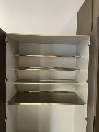 Mueble Columna Doca Texturado Negro