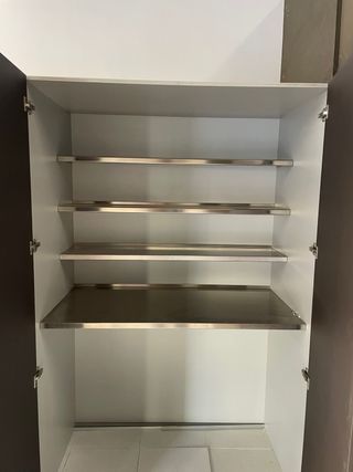 Mueble Columna Doca Texturado Negro