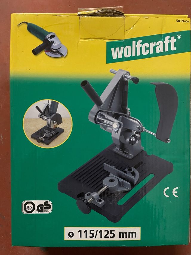 Soporte Amoladora Wolfcraft 115/125 mm