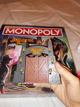 Monopoly Jurassic Park Juego de Mesa