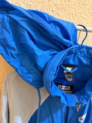 Chaqueta Nike Azul y Gris