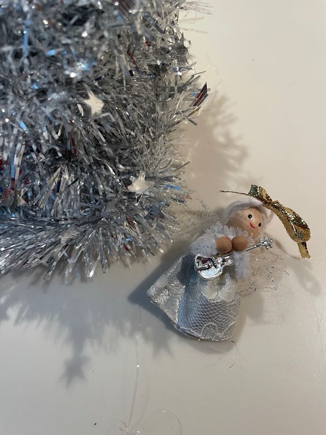 Decorazioni Vintage Albero Natale Blu