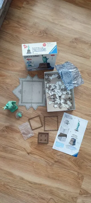 Puzzle 3D Ravensburger Estatua Libertad 108pz