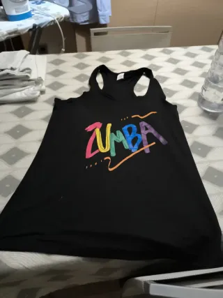 Camiseta Zumba Tirantes Logo Multicolor