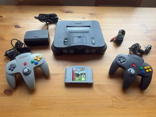 Consola Nintendo 64 mandos y mandos