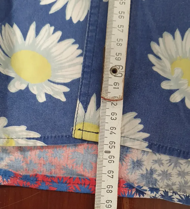 Camicia Soviet vintage colorata taglia 16 anni