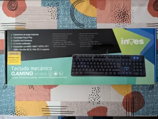 Teclado mecánico gaming Inves KB-9000