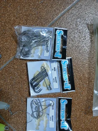 Pack Pesca: Poteras, Anzuelos y Aparejos. envio