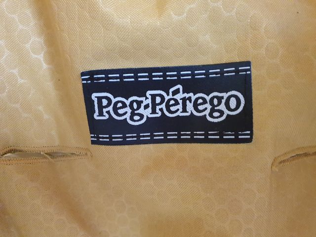 Carrinho duplo Peg Perego Pliko amarelo