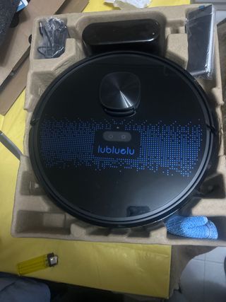 Robot Aspirador Lubluelu Negro