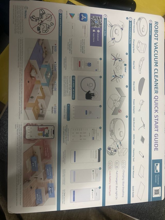 Robot Aspirador Lubluelu Negro