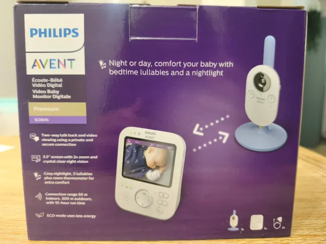 Philips Avent Cámara Vigilabebés Premium