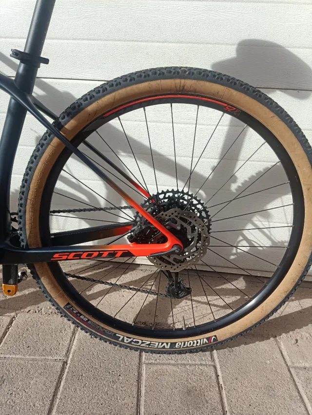 Bicicleta Montaña Scott Negra/Naranja