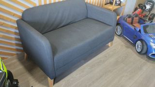 Sofá Ikea Gris Tela