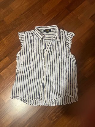 Camicetta smanicata OVS a righe