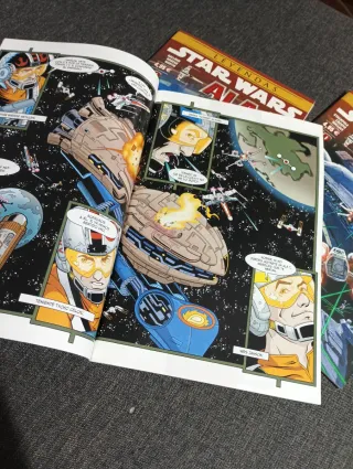 Star Wars Ala-X 3 ultimos tomos (en español)