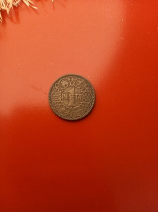 1 Peseta 1944 Moneda Antigua