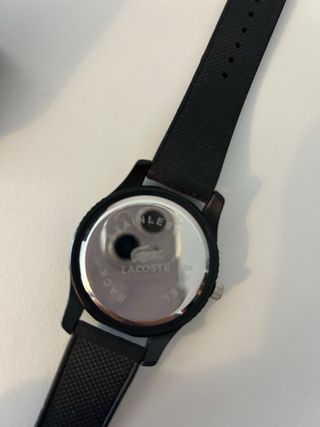 Reloj Lacoste Deportivo Negro