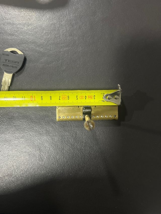 Cilindro Tesa Alta Seguridad + 5 Llaves