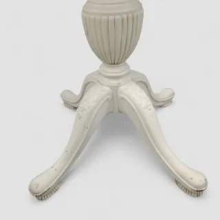 Mesa auxiliar antigua metal y madera