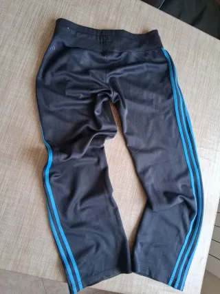 Pantalone Tuta Adidas Uomo Blu/Grigio