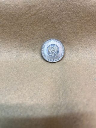 2 Monedas Plata 100 Zlotys Polonia