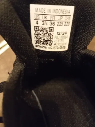 Zapatillas Adidas con cordones niño 36 1/3