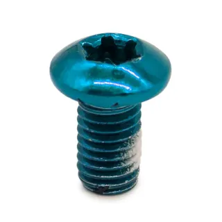 12 Parafusos M5x10mm Azuis