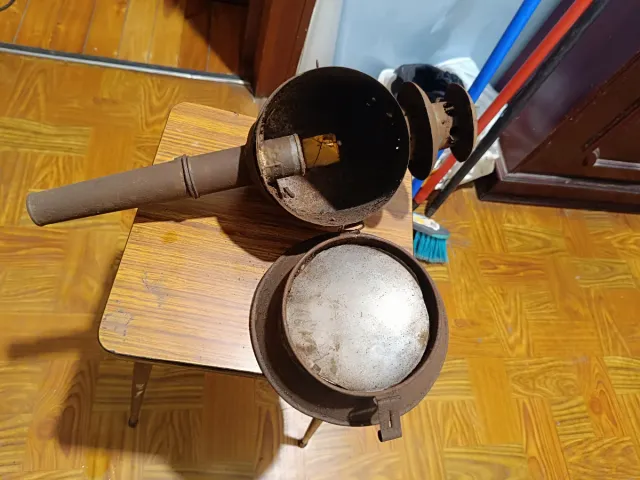 Focos de carruaje antiguos