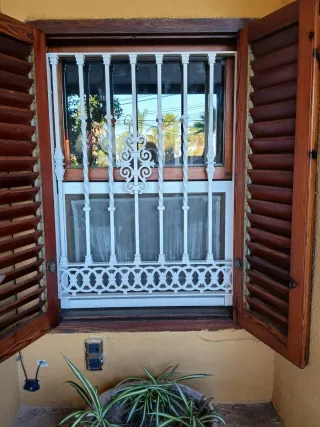 Reja de ventana de hierro forjado 0'85 x 1'03