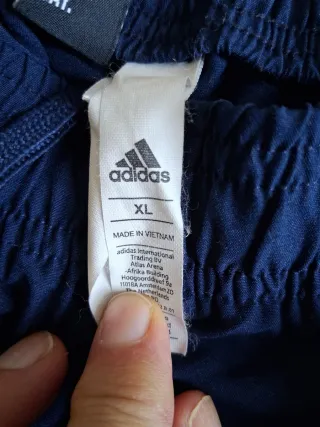 Pantalone Tuta Adidas Blu Taglia XL