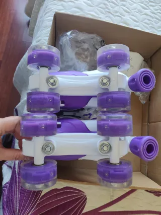 Patines Morados Talla 27-30