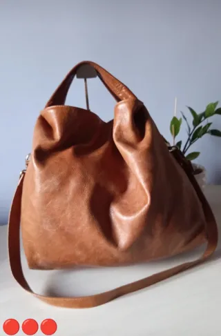 Borsa Gianni Notaro Vera Pelle Marrone