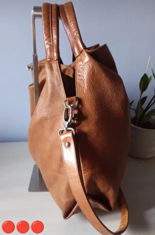 Borsa Gianni Notaro Vera Pelle Marrone