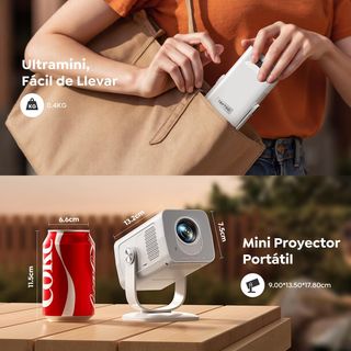 Proyector TopTro 1080p Blanco