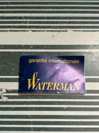Bolígrafo Waterman con estuche