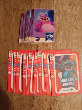 Cartas Cromos Lilo Stitch
