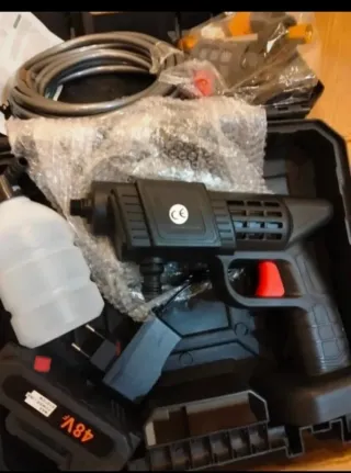 Hidrolimpiadora 48V Portátil 60 bar pistola