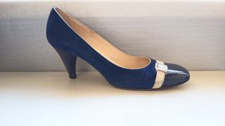 Tod's Scarpe Donna N.38 Blu/Beige