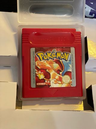 Pokemon Rojo Game Boy Nintendo ESP