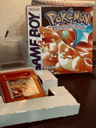 Pokemon Rojo Game Boy Nintendo ESP