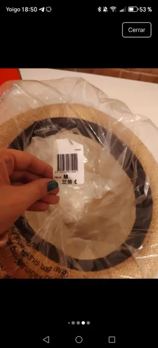 Sombrero Panama O'Neill Marrón y Negro