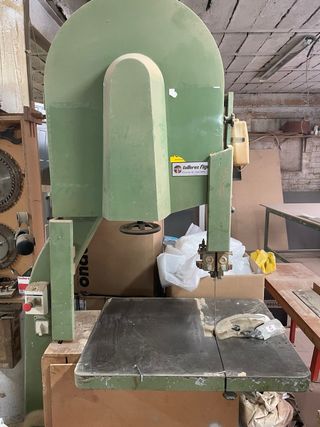 Sierra de cinta carpintería