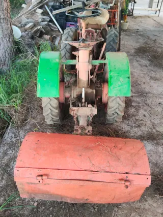 Tractor Pasquali con rotovator