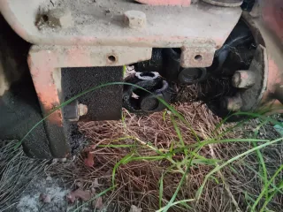 Tractor Pasquali con rotovator
