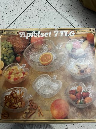 Set ciotole in vetro