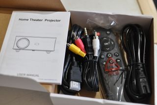 Proyector Horlat Negro y Gris